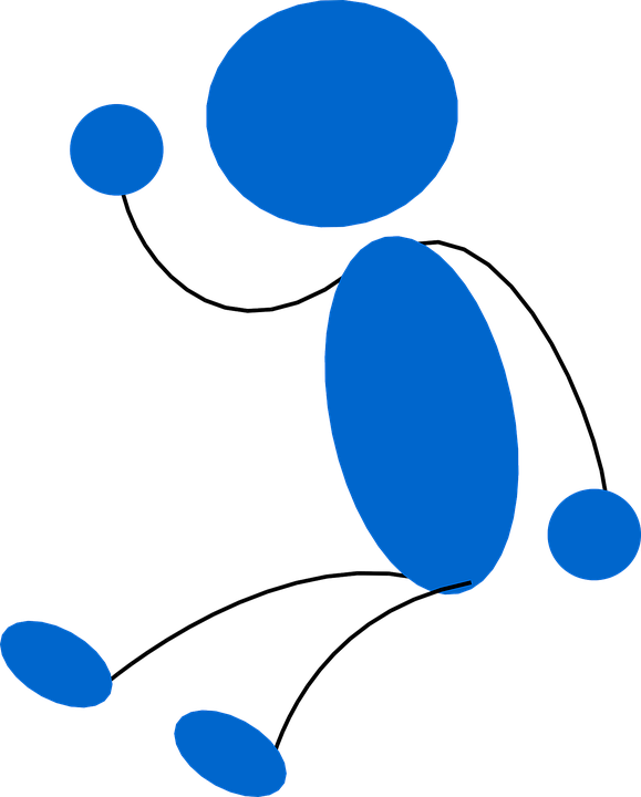 Baby Balloons Cliparts 28, Buy Clip Art - Matchstick Man Sitting - Png Download (579x720), Png Download