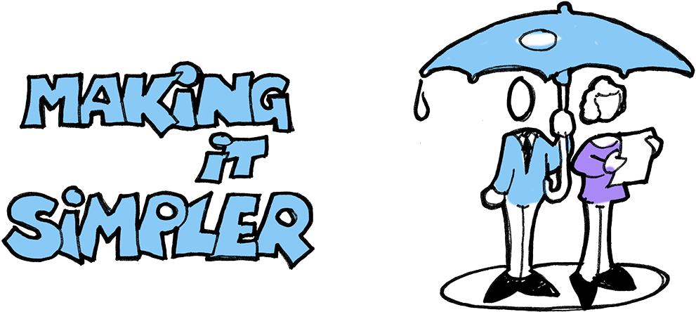 Reinterpret This Idea Of 'making Something Simpler' - Cartoon Clipart (1000x443), Png Download