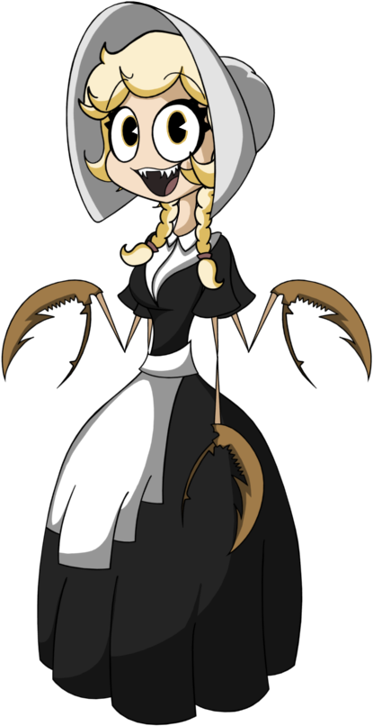 Cute Mantis - Cliffside Characters Clipart (468x849), Png Download
