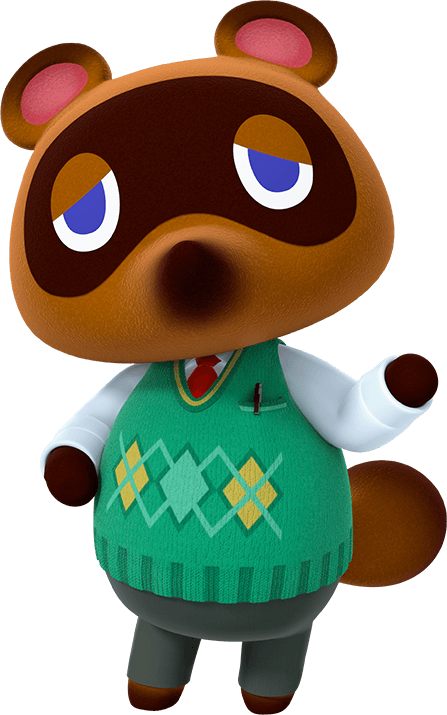 You Get To Play As Animal Crossing Characters Like - Animal Crossing Tom Nook Clipart (447x715), Png Download