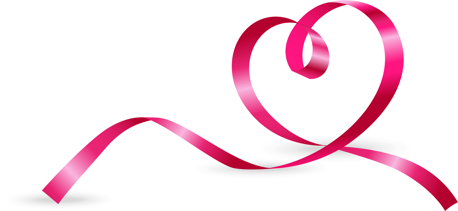 Heart Ribbon Png Graphic Library Library - Article On International Non Violence Day Clipart (1607x739), Png Download