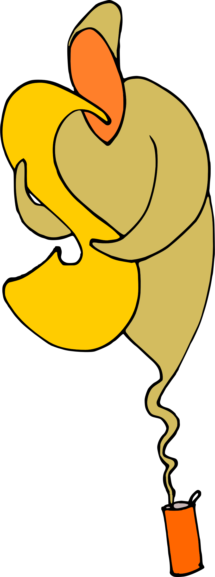 In A Can Clipart (894x2400), Png Download