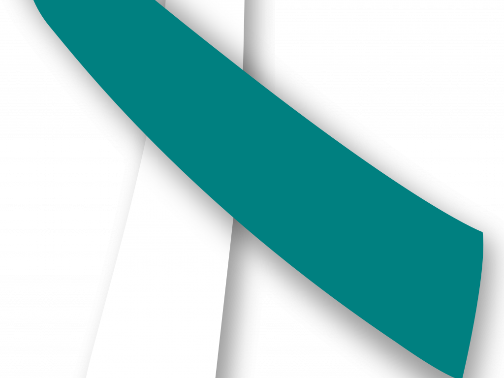 Download Unusual Cervical Cancer Ribbon Clip Art - Png Download (1024x768), Png Download