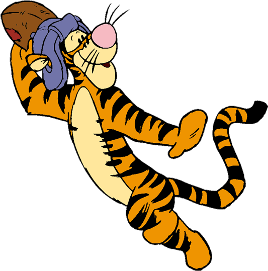 Disney Football Clip Art - Tigger Football - Png Download (550x565), Png Download