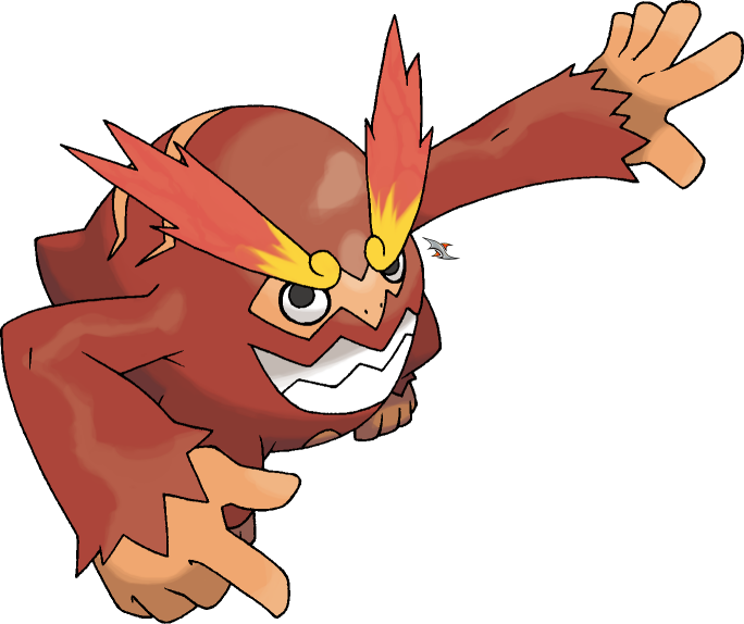 Fire Pokemon Png - Red Fire Type Pokemon Clipart (684x574), Png Download