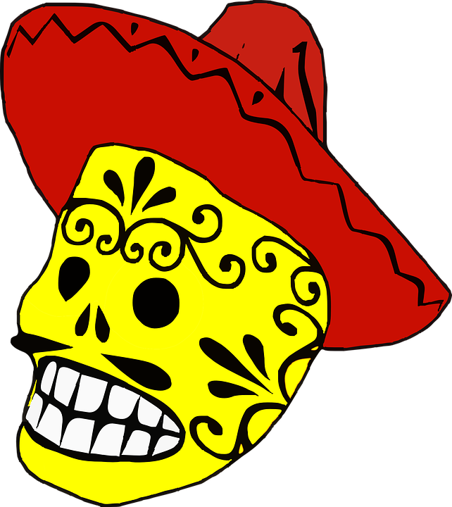 Free Mexican Clipart 4, Buy Clip Art - Mexico Clip Art Black And White - Png Download (642x720), Png Download
