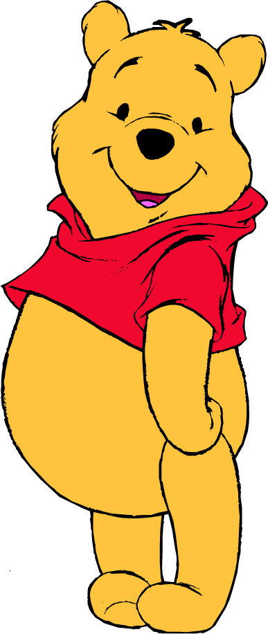 Winnie The Pooh Clip Art - Winnie Pooh - Png Download (387x916), Png Download