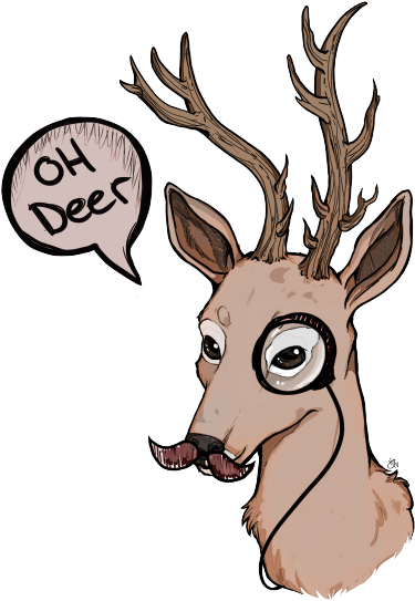 Doe Clipart (500x640), Png Download