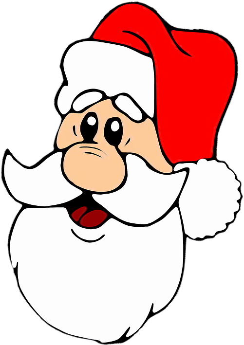 Santa And Reindeer Clipart 18, Buy Clip Art - Cartoon Father Christmas - Png Download (505x720), Png Download