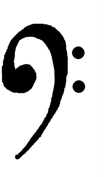 Bass Clef - Illustration Clipart (500x700), Png Download