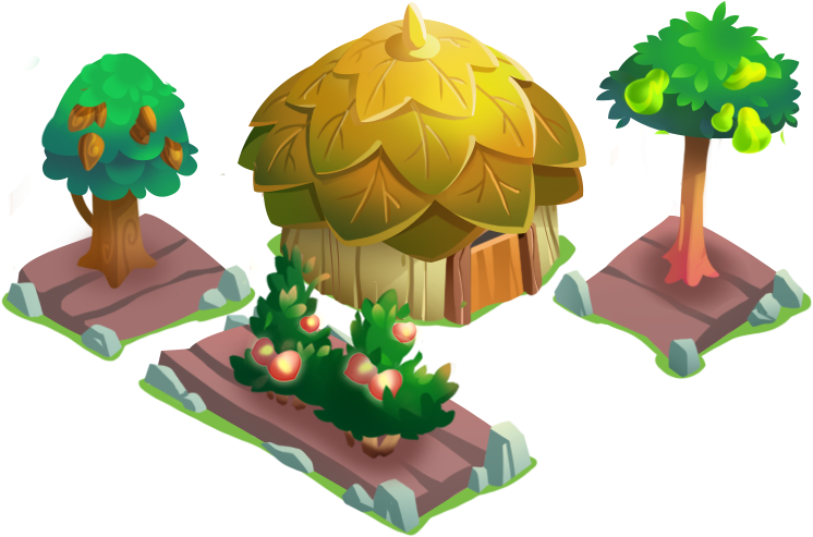 Big Farm Also Includes The Crops From The Farm - Portable Network Graphics Clipart (764x644), Png Download