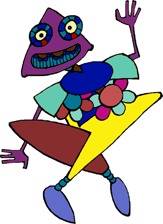 Mexican Man Cartoon 24, Buy Clip Art - Clown - Png Download (524x720), Png Download