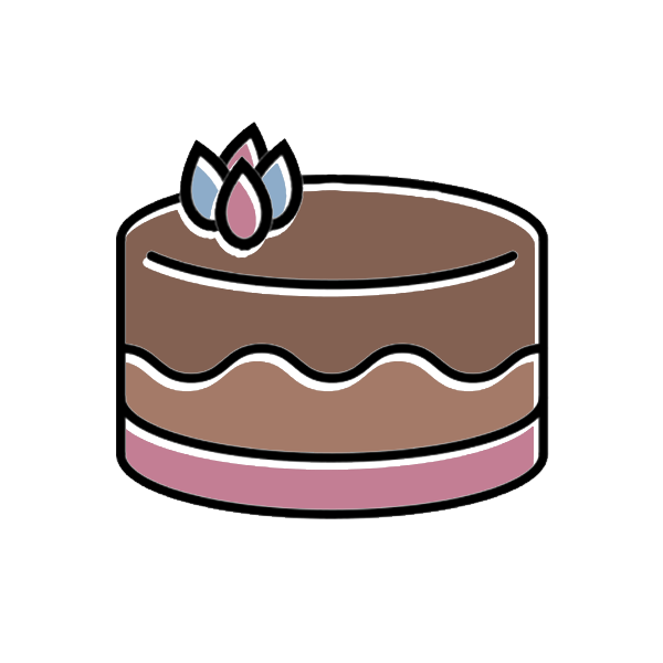 Clipart Cake Pastry - Bánh - Png Download (600x600), Png Download