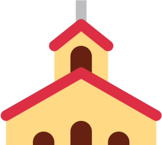 Emoji Clipart Church - Emoji De Catedral - Png Download (640x480), Png Download