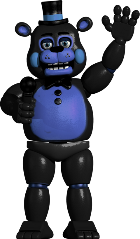 Toy Freddy Fnaf 1 Clipart (480x819), Png Download