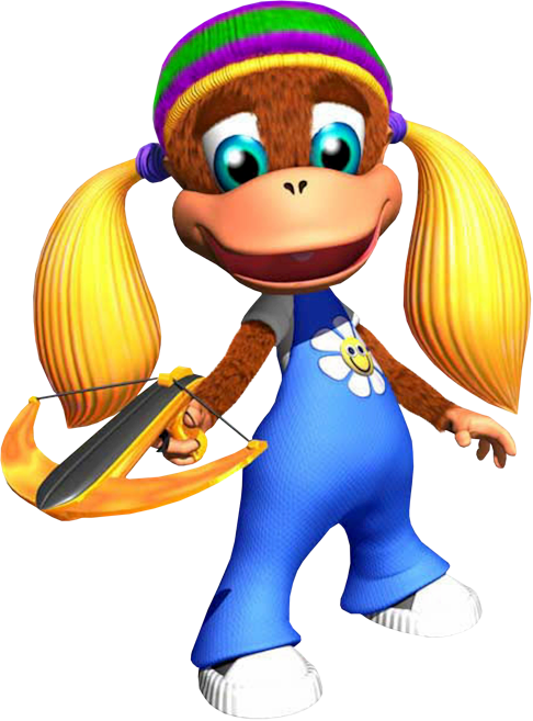 Tiny Kong Art - Tiny Kong Clipart (486x657), Png Download
