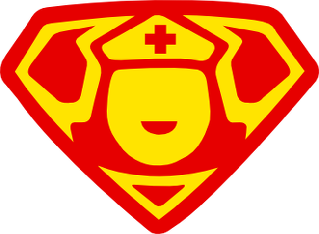 Super Nurse - Hero Nurse T Shirts Clipart (650x476), Png Download