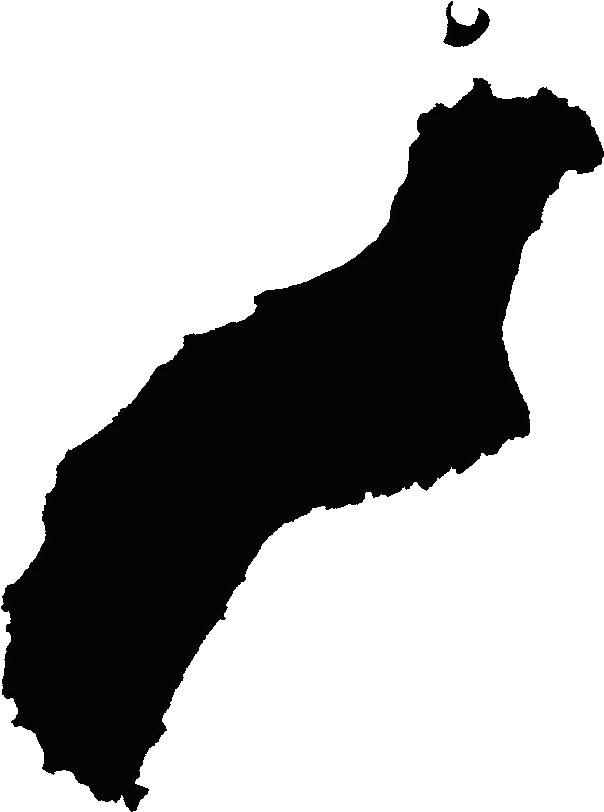 Niihau, Niihau Fill White, Niihau Fill Black, Niihau - Niihau Island Clipart - Png Download (1303x892), Png Download