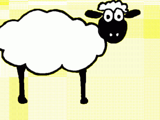 Animated Lamb Clipart (640x480), Png Download