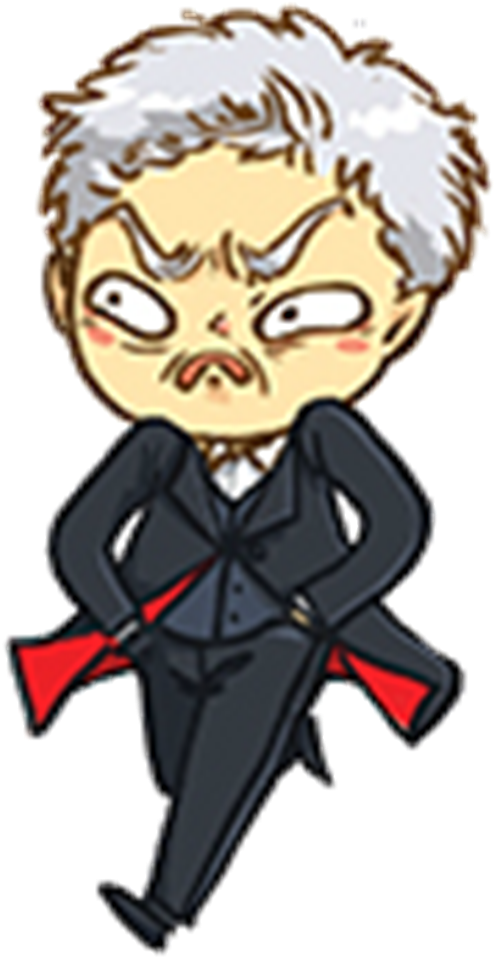 Doctor Who Clipart Chibi - Cartoon - Png Download (539x1000), Png Download