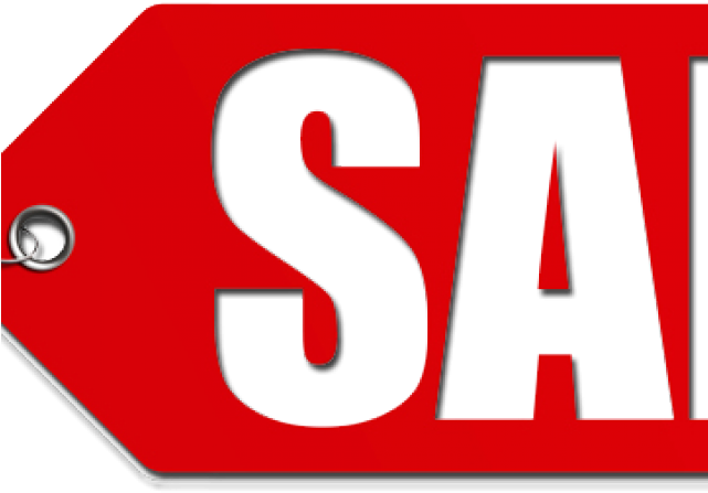 Sale Png Transparent Images - Red Sale Tag Png Clipart (640x480), Png Download