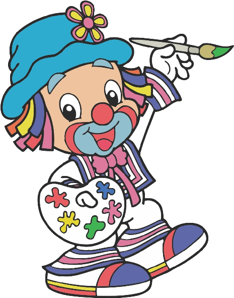 Funny Baby Clown Images Are Free To Copy For Your Personal - Imagem Patati Clipart (600x600), Png Download