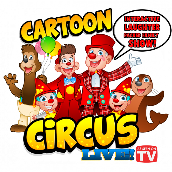 Cartoon Circus Clipart (576x576), Png Download