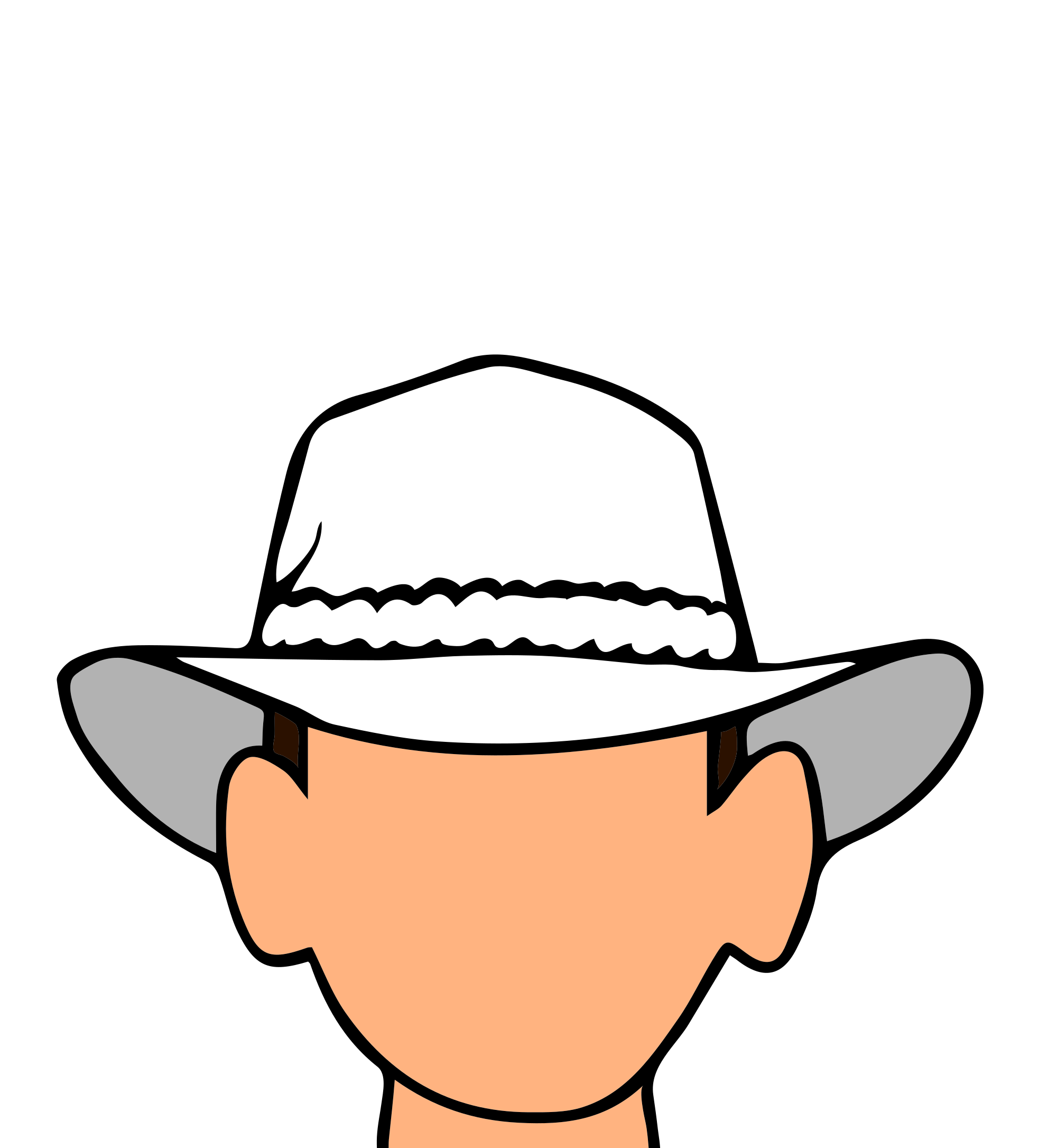 Cowboy Hat Clipart 27, Buy Clip Art - Png Download (1000x1086), Png Download