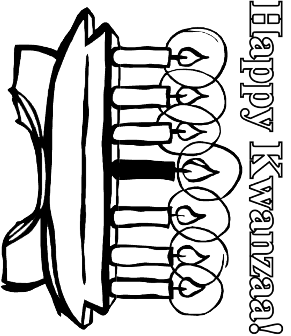 Kwanzaa Coloring Pages Principles Archives Inside Kwanzaa - Kwanzaa Coloring Pages Free Clipart (950x1266), Png Download
