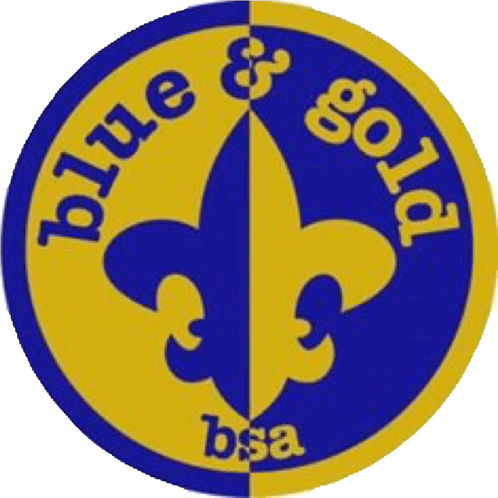 Blue Gold - Blue And Gold Banquet Clipart (984x984), Png Download