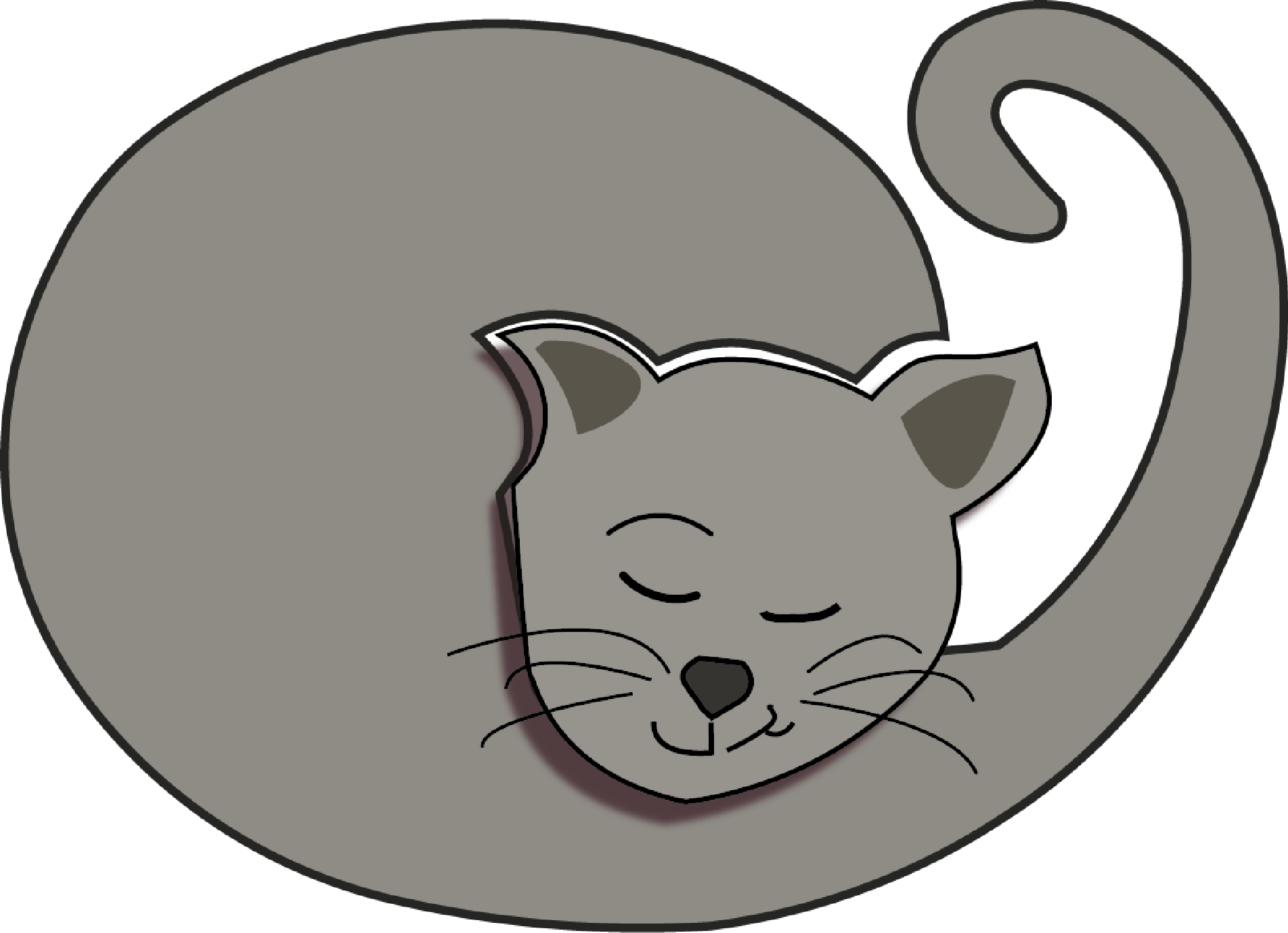 Cartoon Cat Clipart 29, Buy Clip Art - Stock Photography - Png Download (1903x1379), Png Download