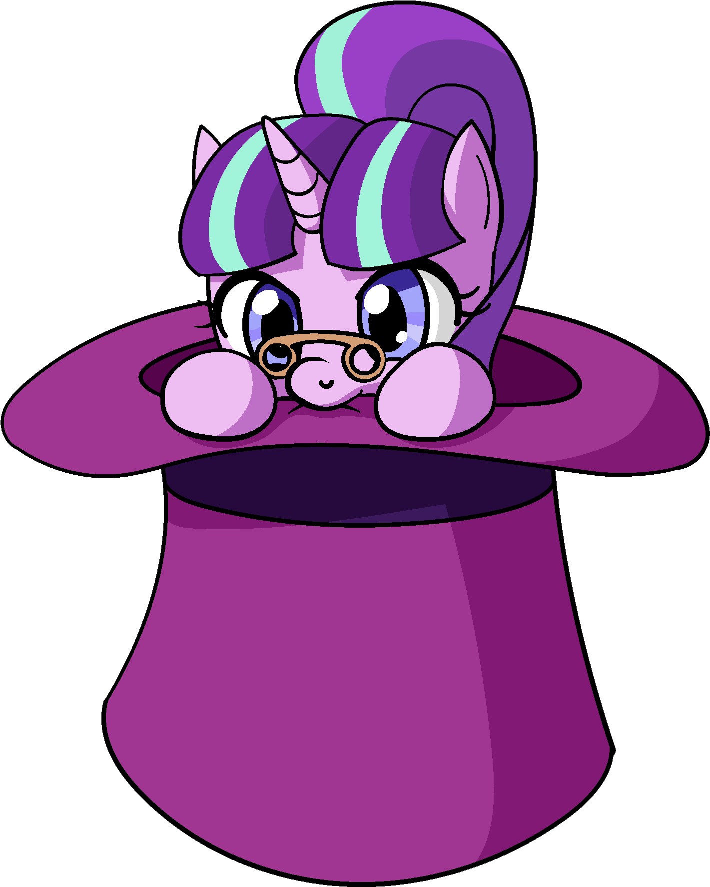 Straw Hat Clipart Animated Gif Free Clipart On Dumielauxepicesnet - Starlight My Little Pony Gif - Png Download (2080x2080), Png Download
