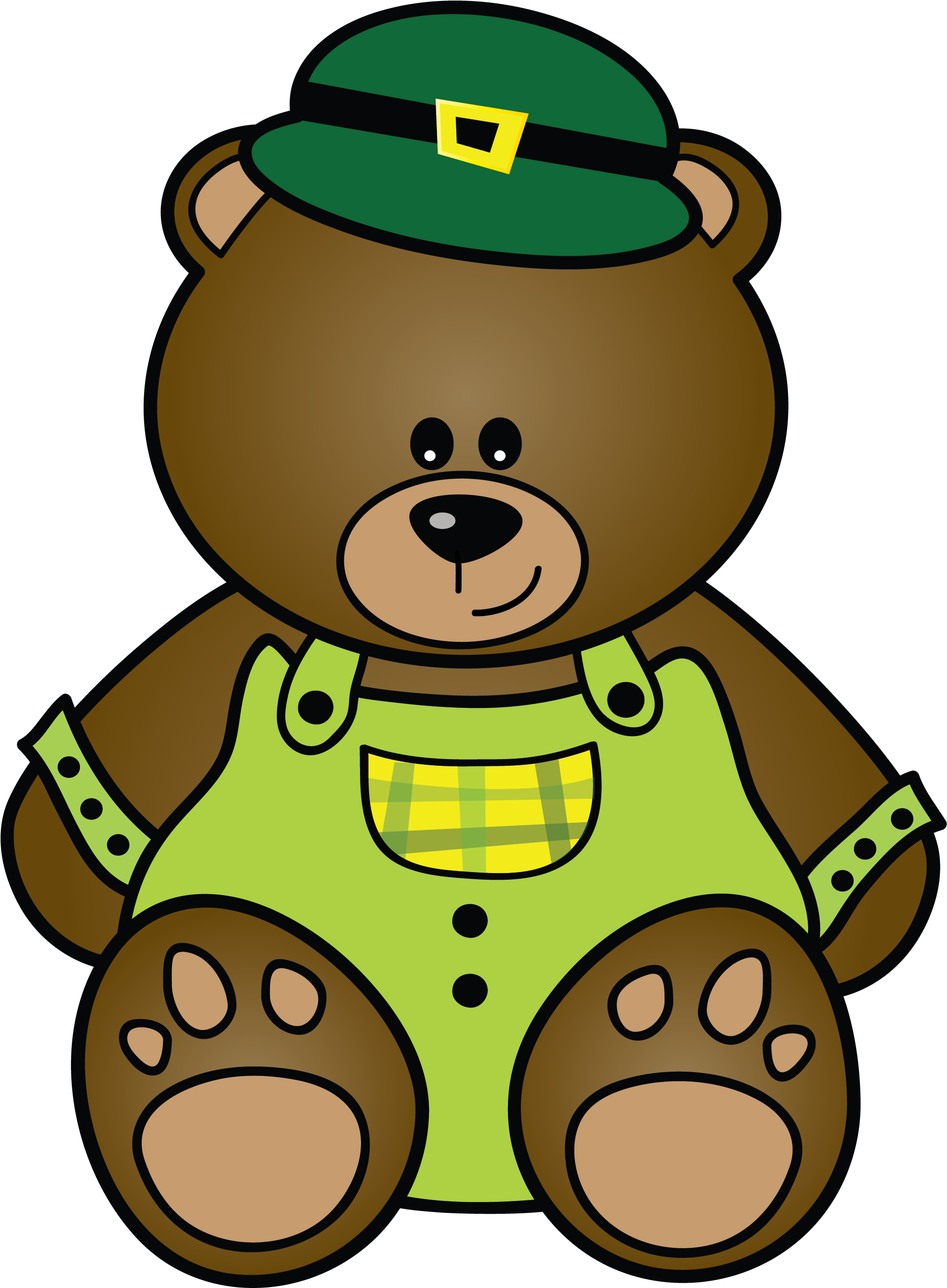 Teddy Bear Clipart (2100x2700), Png Download