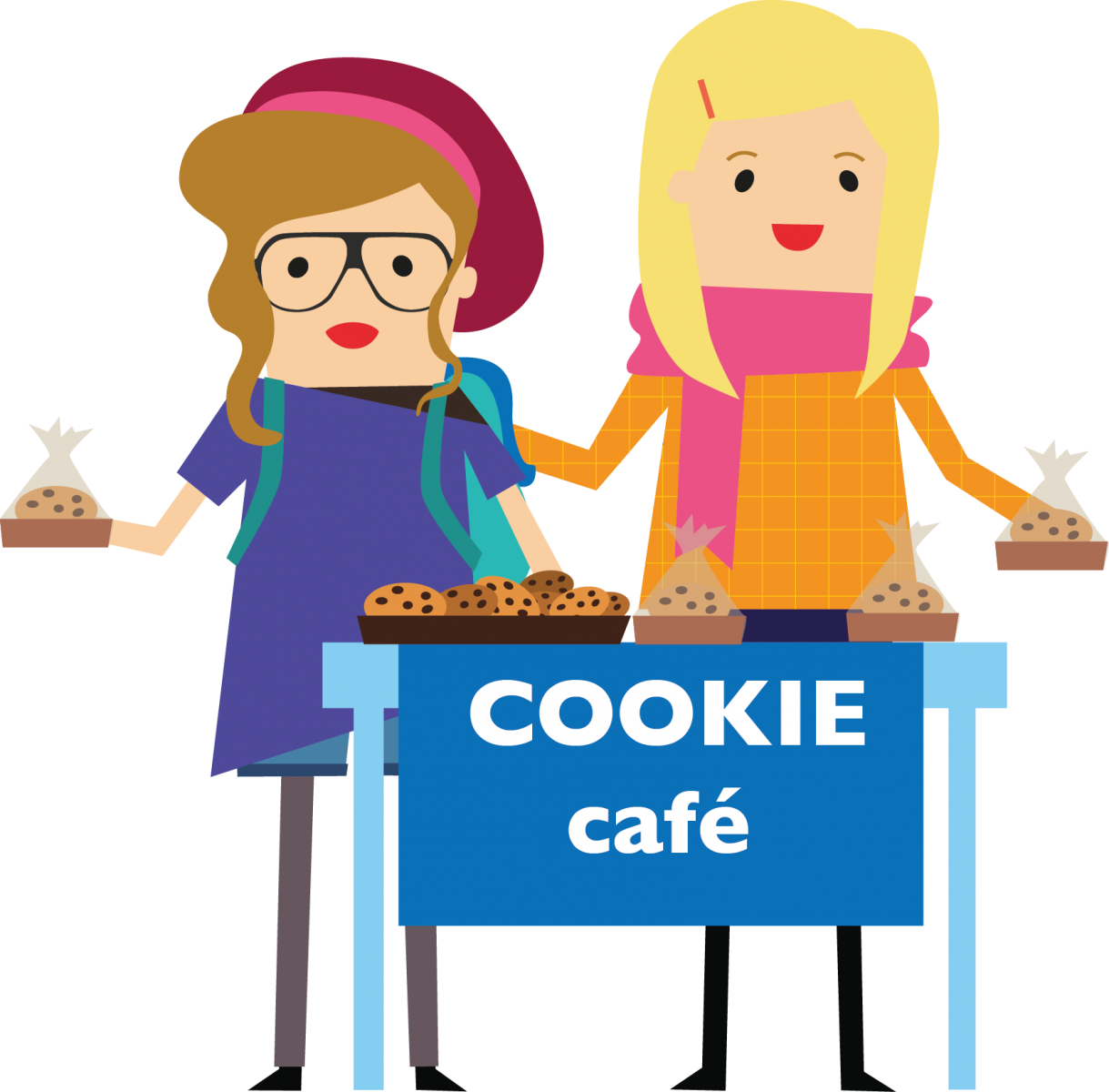 Students From Intervarsity/usa Are Sharing Jesus And - Cartoon Clipart (1219x1200), Png Download