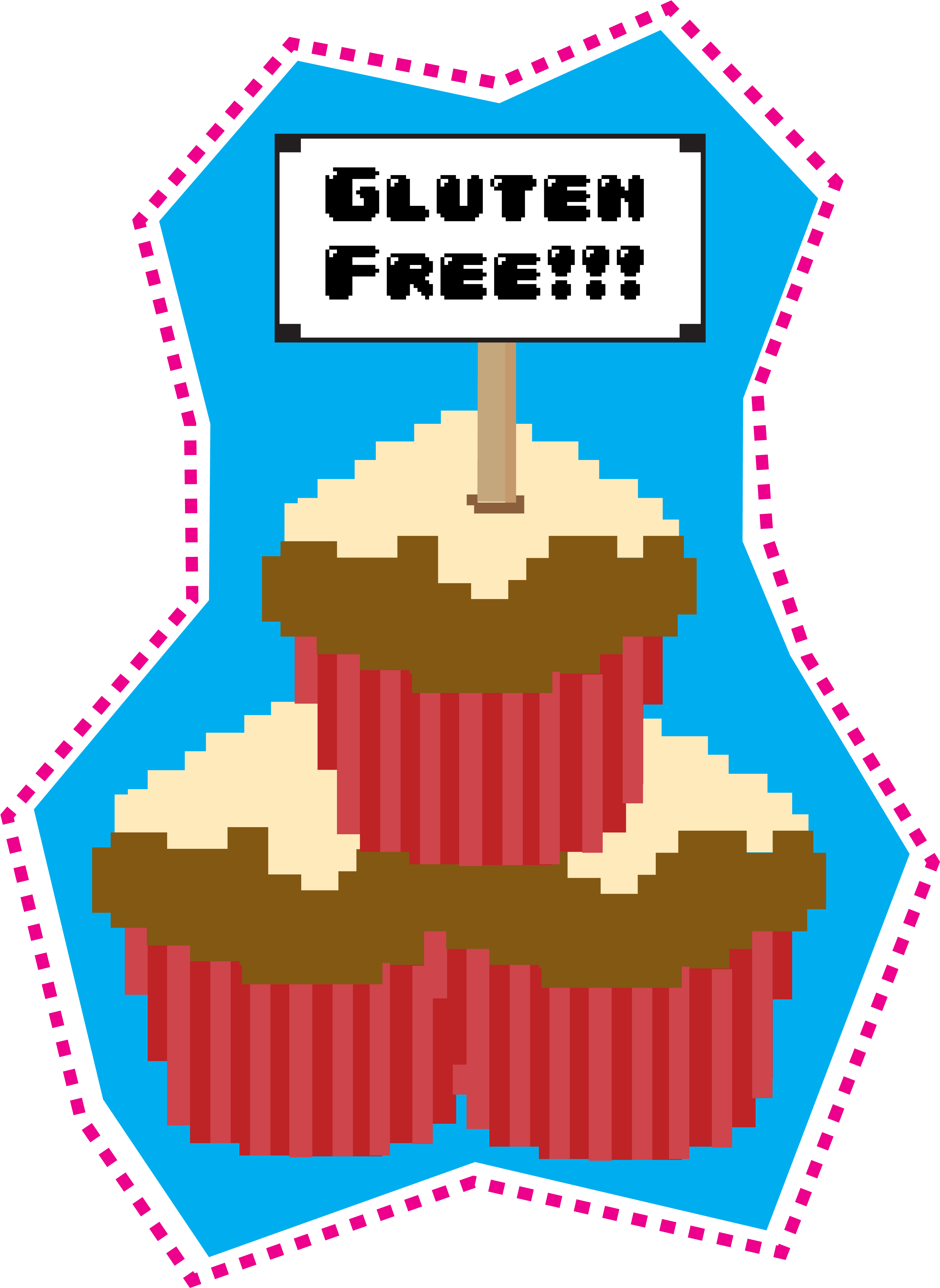 Cupcake Clipart (3222x4406), Png Download