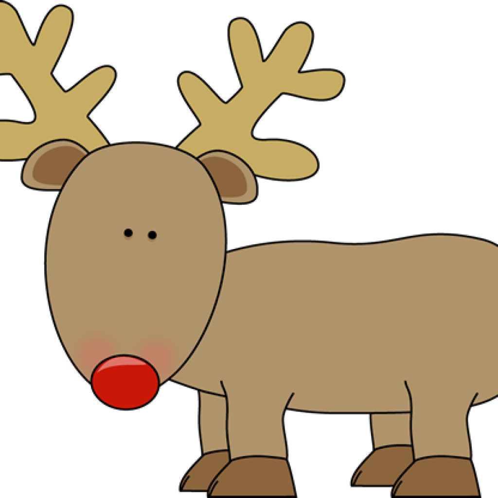 Reindeer Clipart Christmas Reindeer Clipart Clipart - Reindeer Poop Labels - Png Download (1024x1024), Png Download