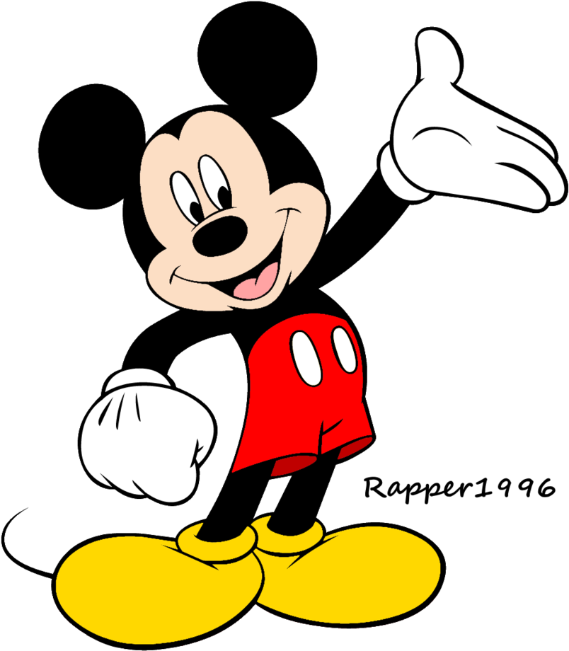 Coloring Pages Disney Mickey Mouse Clipart (829x963), Png Download