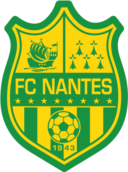 Stickers Logo Foot Fc Nantes Color Stickers Food Logos - Logo Nantes Clipart (800x800), Png Download