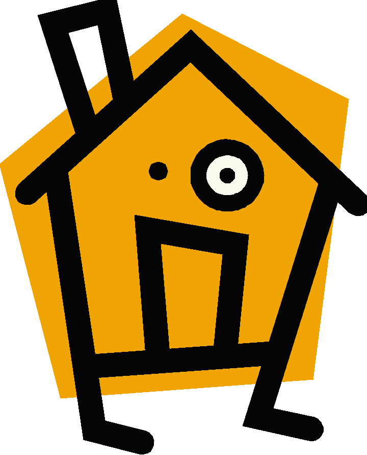 Simple Cartoon House - House Cartoon Clipart (720x891), Png Download