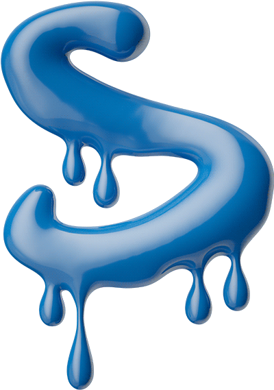 Melting Letter S Clipart (527x600), Png Download