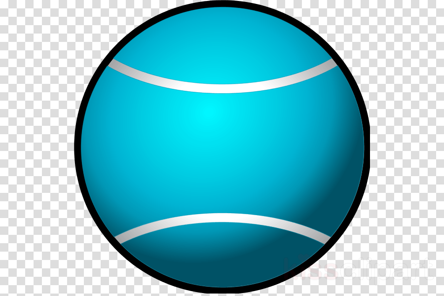 Tennis Ball Blue Clipart Tennis Balls Clip Art - Blue Ball Clip Art - Png Download (900x600), Png Download