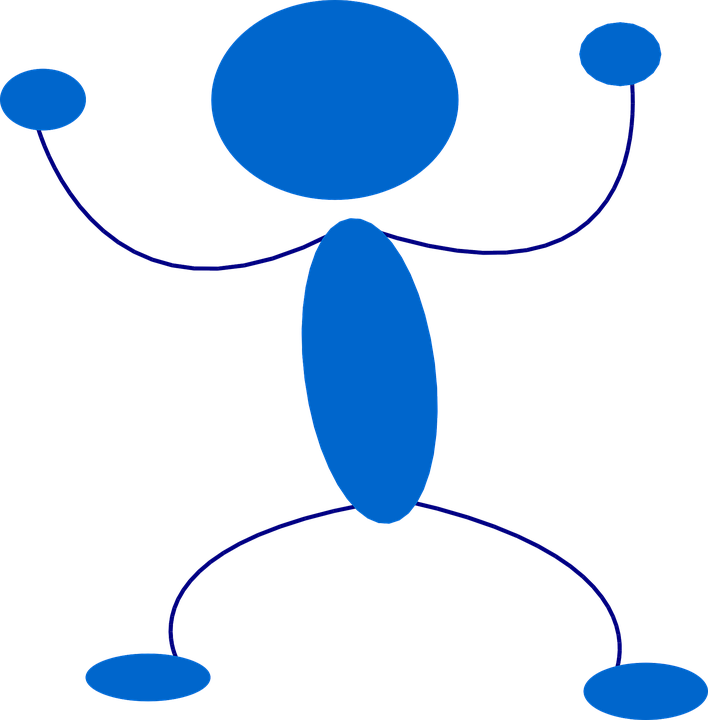 Stick Men 23, Buy Clip Art - Yelling Stick Figure Png Transparent Png (708x720), Png Download