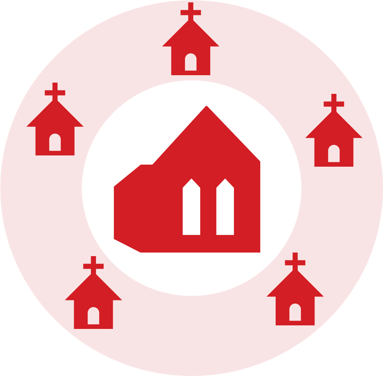 Churches And Parishes Under A Diocese That Have Purchased Clipart (1343x1300), Png Download