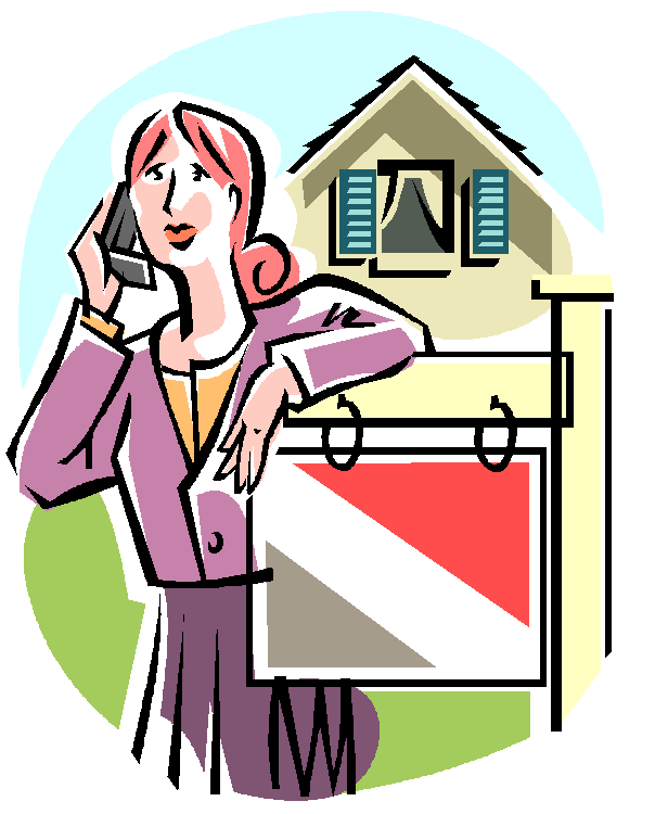 Lebanon Clipart House - Real Estate Agent Clipart - Png Download (606x734), Png Download