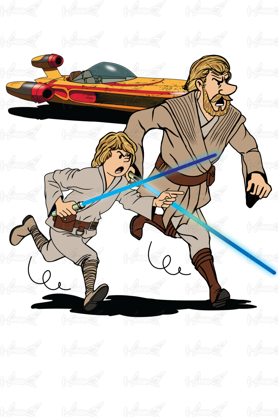 Adventure On Tatooine Clipart (900x1350), Png Download