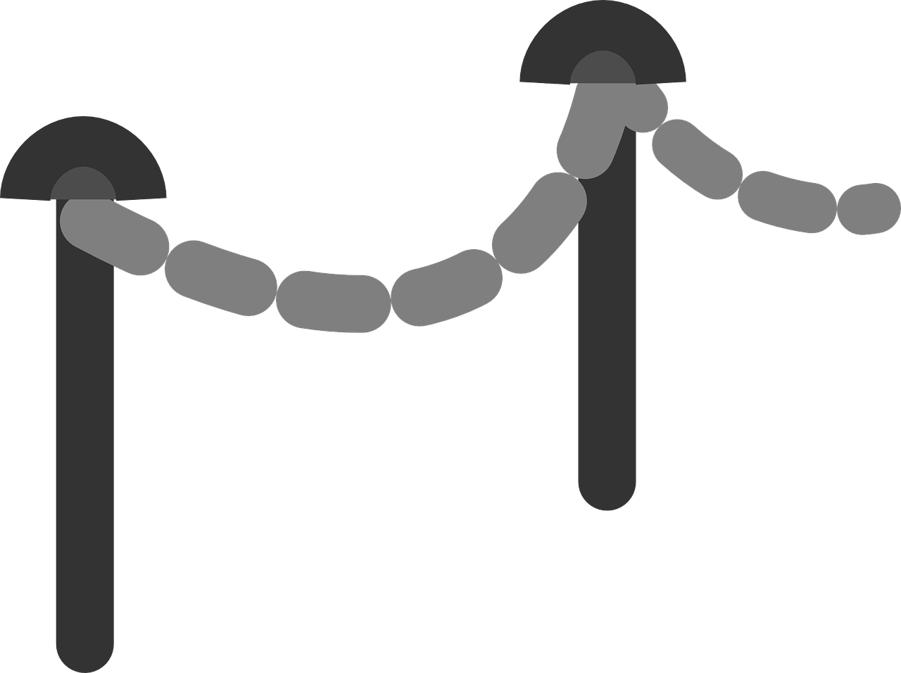 Barricade Bollard Safety Road Png Image - Clip Art Transparent Png (1280x956), Png Download