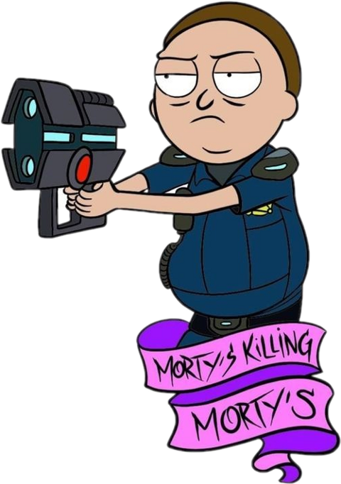 Rick And Morty Clipart (480x682), Png Download