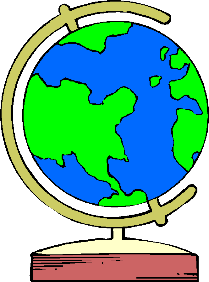 Picture Of The Globe - Globe Clipart - Png Download (665x900), Png Download