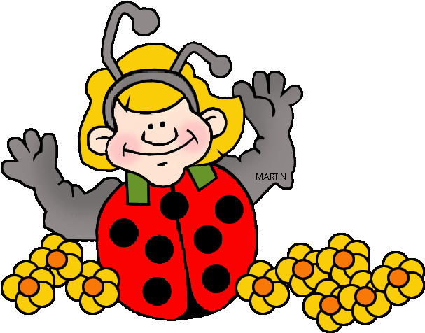 Ladybug Costume - Ladybird Beetle Clipart (648x525), Png Download
