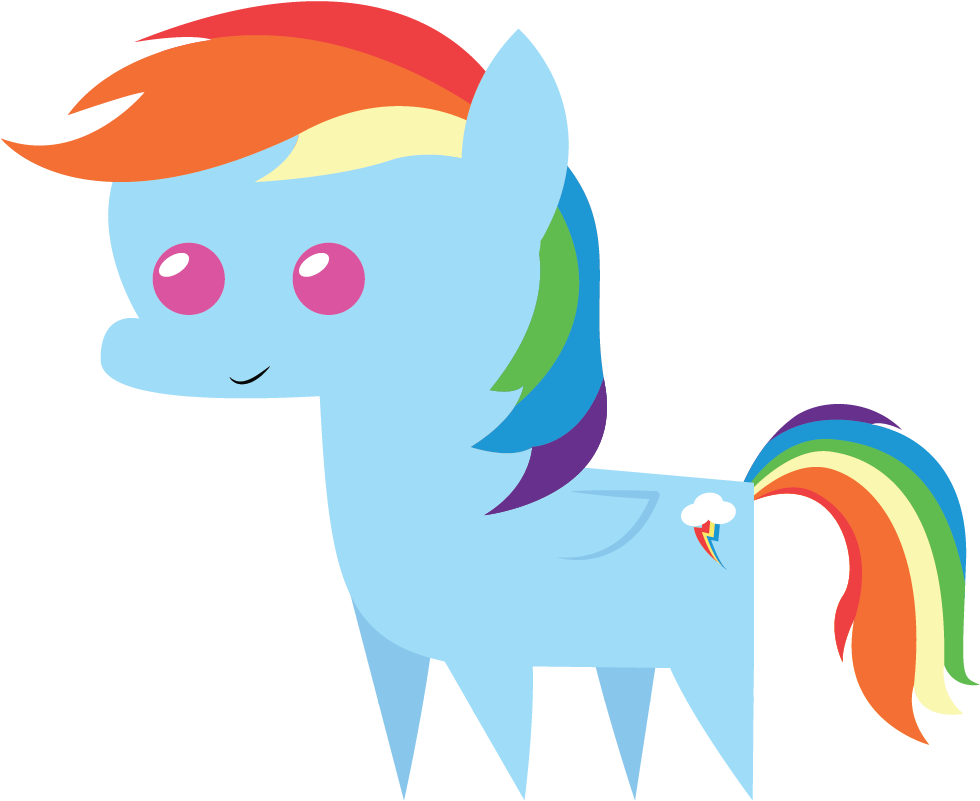 Pony Horse Mammal Vertebrate Cartoon Horse Like Mammal - Horse Clipart (1192x942), Png Download